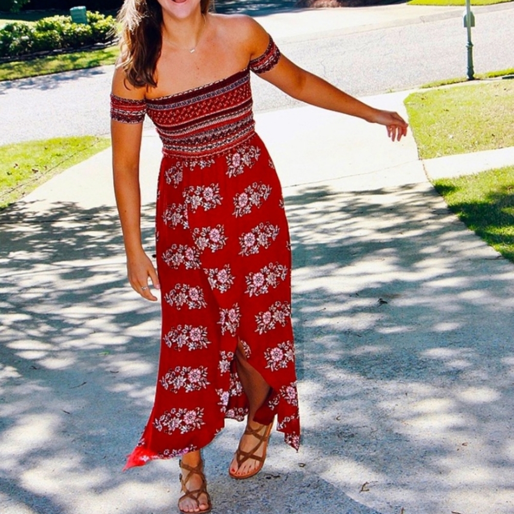 Off-shoulder Altar’d State dress - Picture 2 of 4